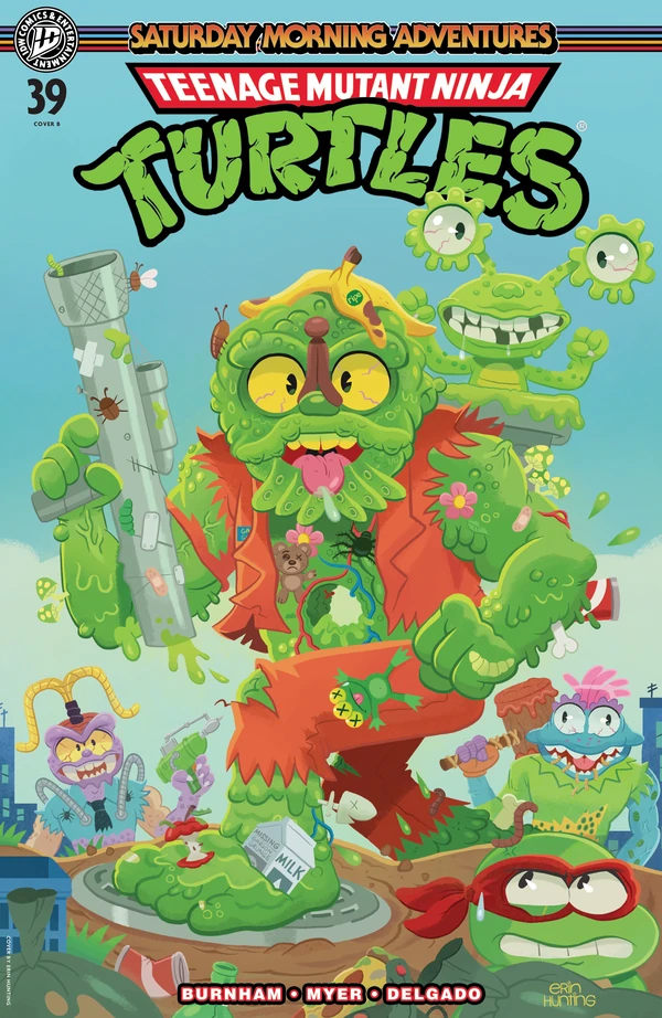 Teenage Mutant Ninja Turtles: Saturday Morning Adventures: Erin Hunting Variant #39 - Cover B